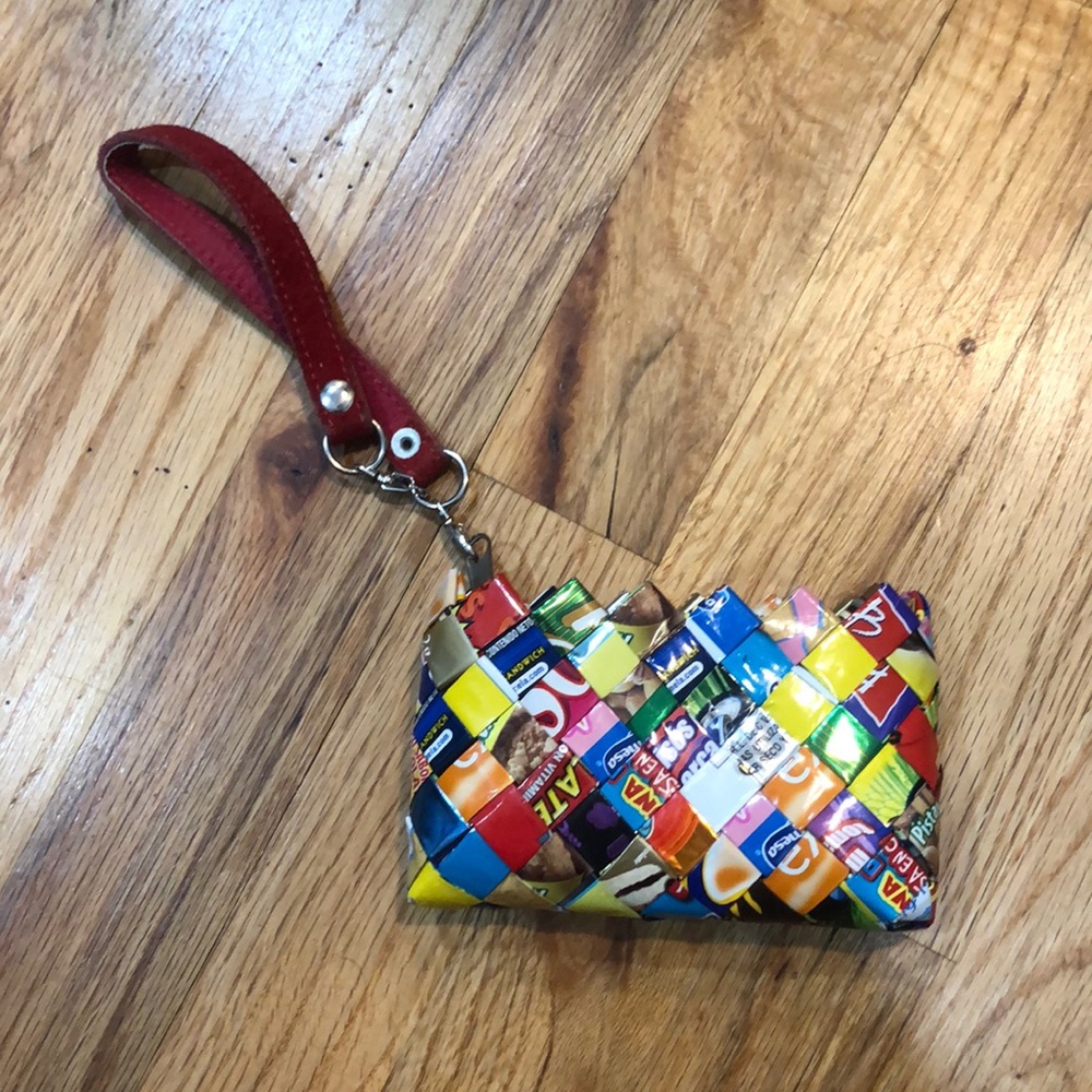 Candy Wrapper wristlet